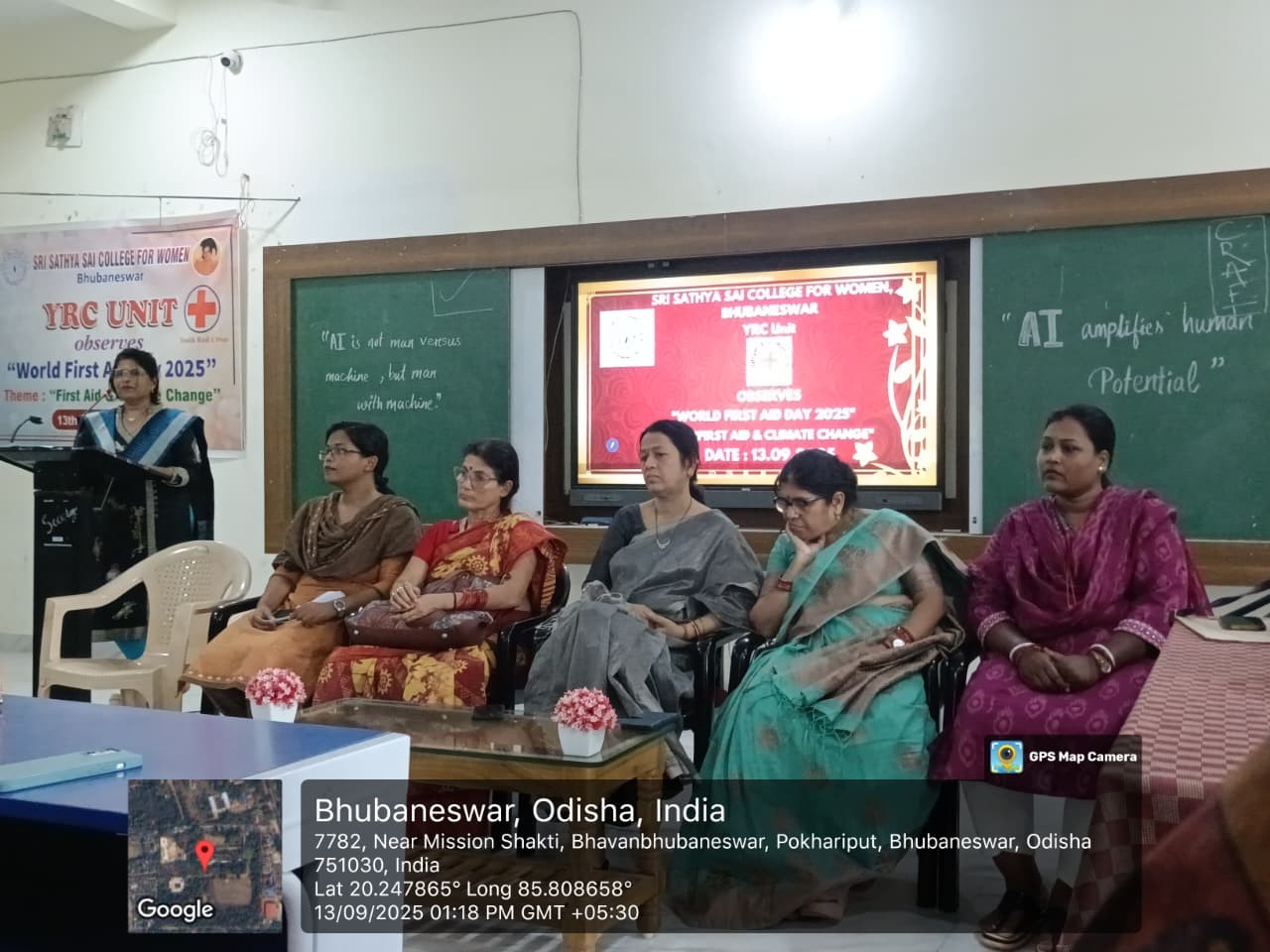 OBSERVATION OF WORLD FIRST AID DAY