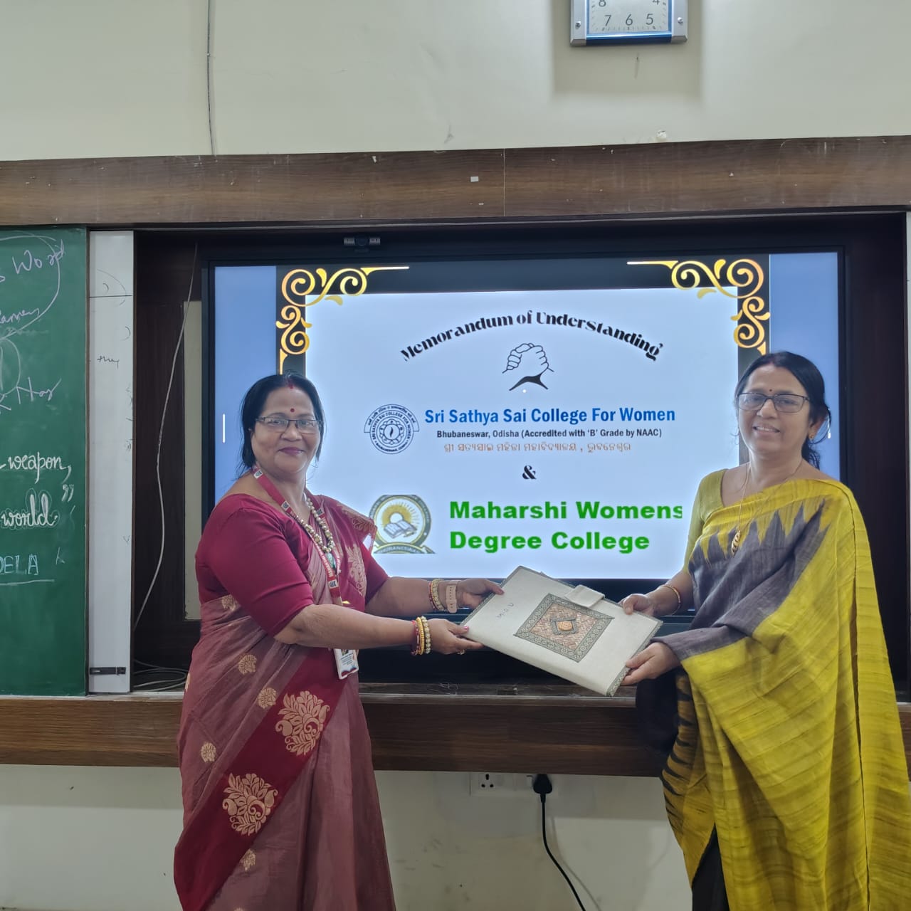MOU with Maharshi Women’s College, BBSR