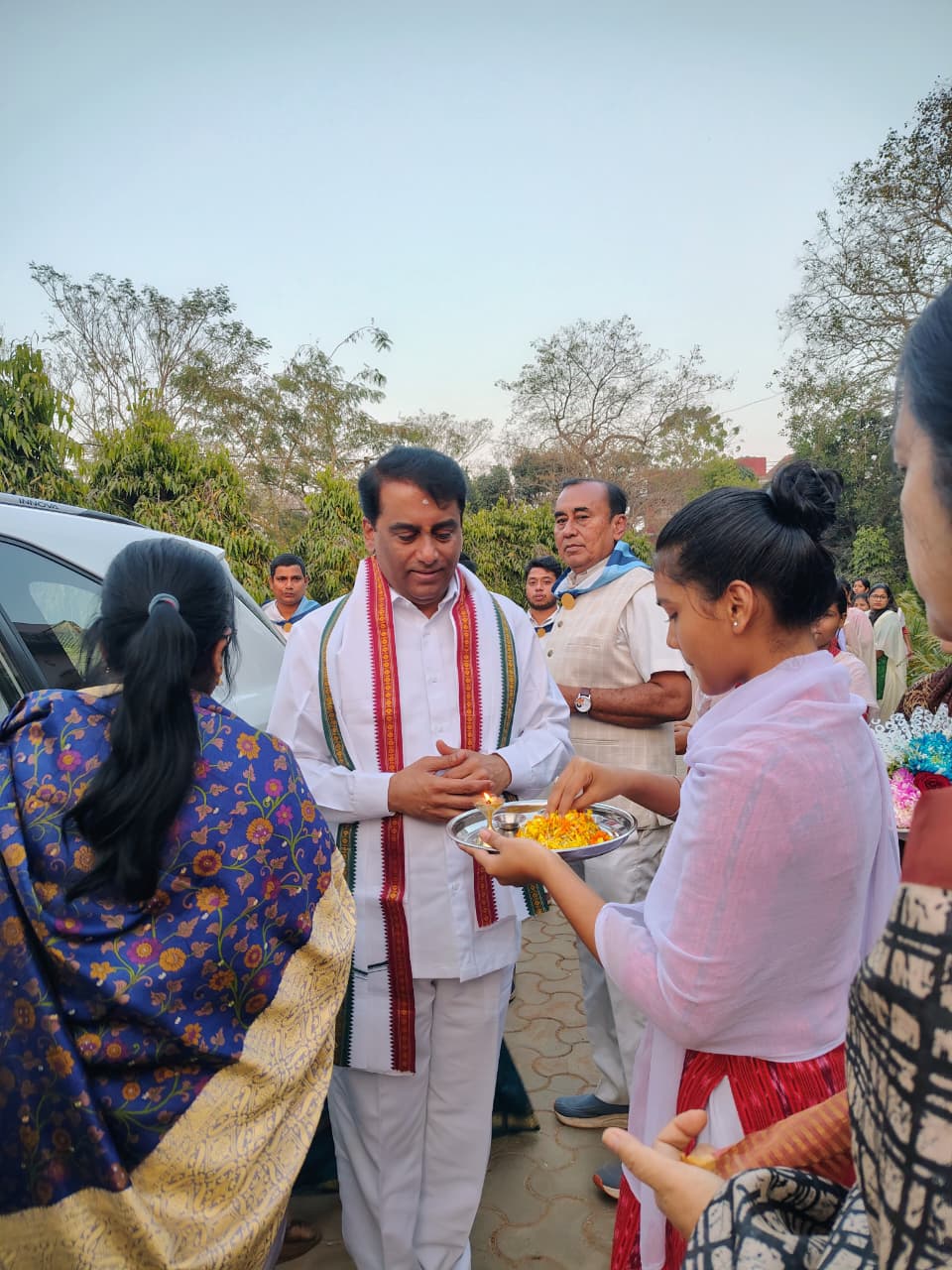 Visit of Sri Ratnakar Ji, Managing Trustee of Sri Sathya Sai Central Trust, Prasanthi Nilayam, to SSSCW, Bhubaneswar.