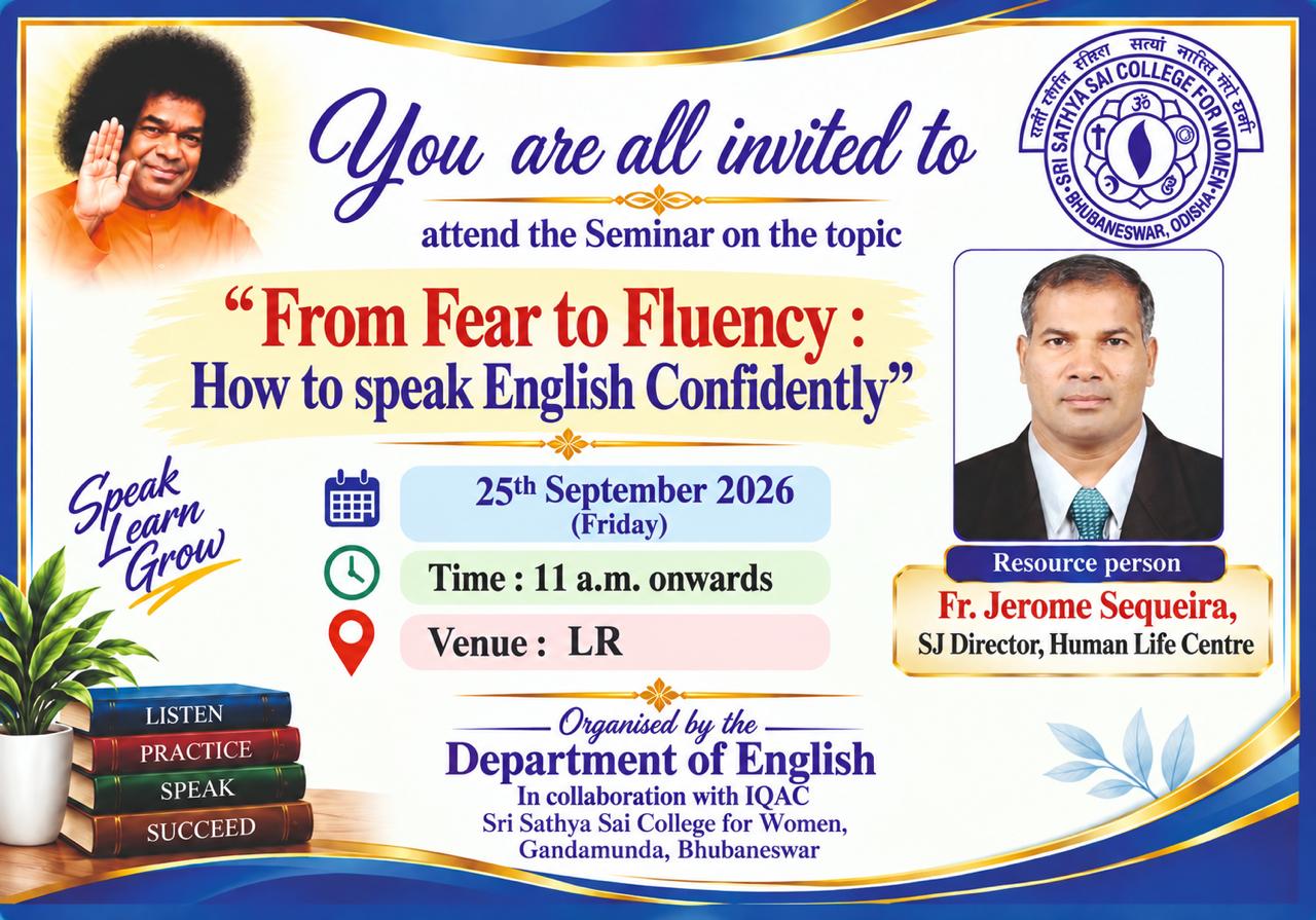 English Department Seminar-2026